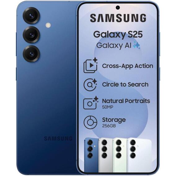 SAMSUNG GALAXY S25 PLUS 256GB -(BLUE)