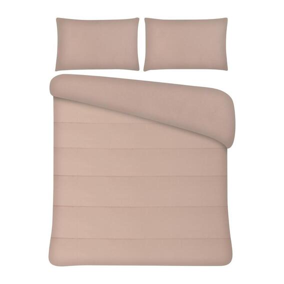 ALWAYS HOME PLAIN QUEEN COFORTER BLUSH