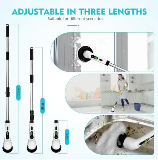 Cordless Electric Spin Scrubber Cleaning Brush