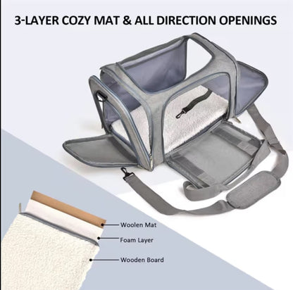 Pet Ventilated Collapsible Portable Mesh