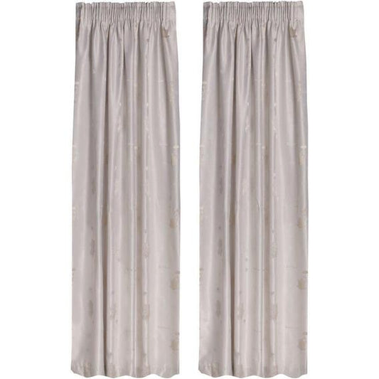 ALWAYS HOME 2 Pack assorted taped unlined curtain