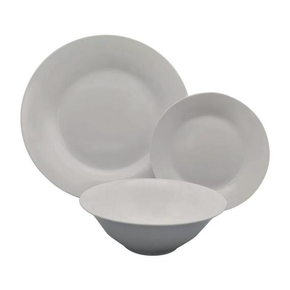 MAINSTAYS 12 PCS WHITE DINNER SET WHT