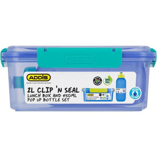 ADDIS CLIP 'N SEAL with 450ml POP UP