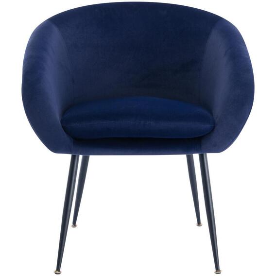 LUNA ACCENT CHAIR -(BLUE)