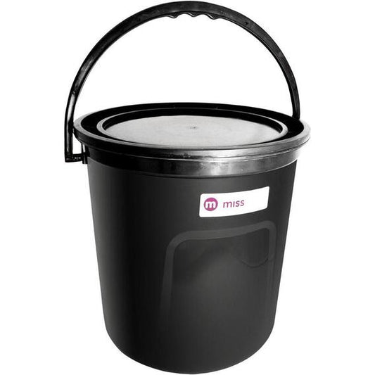 Miss Molly 20L Plastic Bucket Lid- (Black)