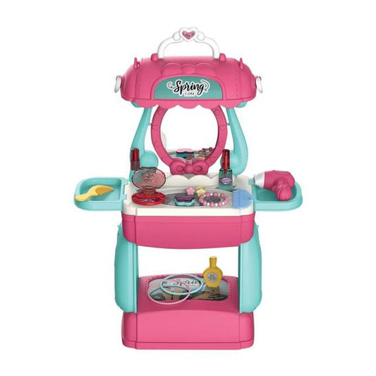 Supplier Artwork Beauty Dresser in Plastic Carrying case