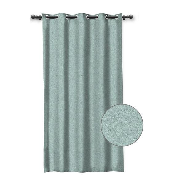 Eyelet Lined Semi Blockout Curtain