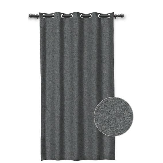 Eyelet Lined Semi Blockout Curtain