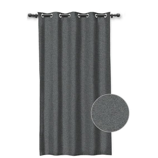 Eyelet Lined Semi Blockout Curtain